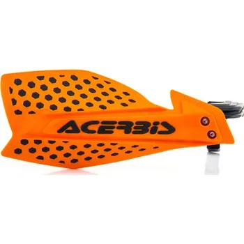 Chránič ruky pro motocykl Chrániče páček ACERBIS X-ULTIMATE oranžová/černá (bez výztuhy)