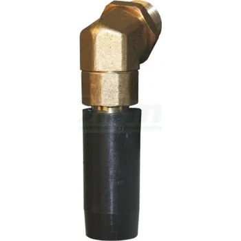 Chov hospodářského zvířete Trubkový ventil 15° Mosaz 1/2