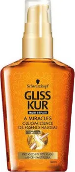 Vlasová regenerace Schwarzkopf Gliss Kur 6 Miracles olejová esence 75 ml