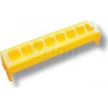 Chov hospodářského zvířete Žlab plastový pro kuřata 50 cm se zasouvacím víkem