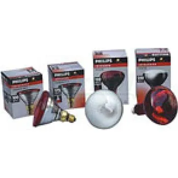 Infražárovka PHILIPS 100W, úsporná 30%, bílá