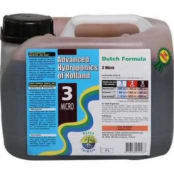 Hnojivo Advanced Hydroponics Dutch Formula Micro