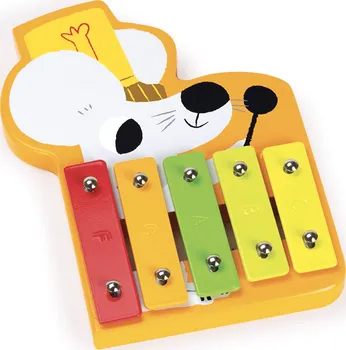 Hudební nástroj pro děti Vilac Dřevěný xylofón Myška