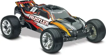 RC model auta Traxxas Rustler 1:10 černá