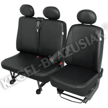 Potah sedadla AUTOPOTAH "KEGEL" OPEL Movano do 2009 PRACTICAL koženka černá SADA 7 KS