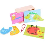 Bigjigs Toys provlékání zvířátek