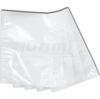 Chov hospodářského zvířete Vakuové sáčky 200x250mm, 100ks, hladké, pro komorové baličky, síla 80µ