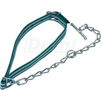 Obojek pro telata Standard, komplet 85x4 cm s řetězem, obrtlíkem a kličkou