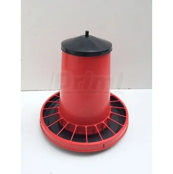 krmítko pro hospodářská zvířata Tubusové krmítko s víkem pro bažanty, drůbež, holuby - plast 15 kg