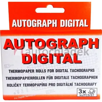 Tiskopis Roličky do digitálních tachografů 3x8m homologované 10 ks