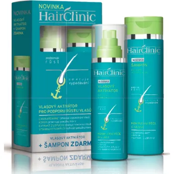 Vlasová regenerace HairClinic vlasový aktivátor 175 ml + šampon 