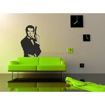 Samolepící dekorace Samolepky na stěny - James Bond - dekorace-steny.cz - 40 x 60 cm - 286
