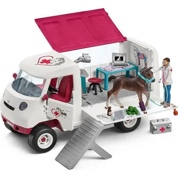 Hračka SCHLEICH 42370 MOBILNÍ VETERINÁRNÍ KLINIKA NĚMECKO!