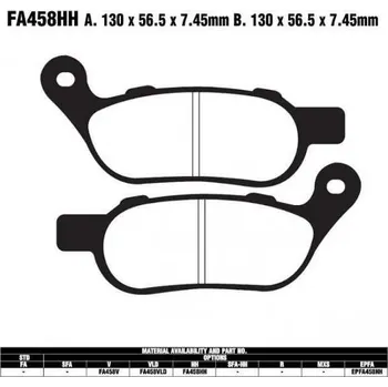 Auto-moto EBC FA458 HH sintrované brzdové destičky pro motorku