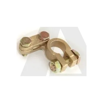 Autobaterie Svorka baterie mosaz - mínus Zetor