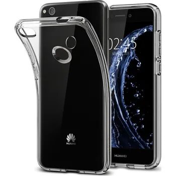 Pouzdro na mobilní telefon Spigen Liquid Crystal pro Huawei P8/P9 Lite 2017 průhledné