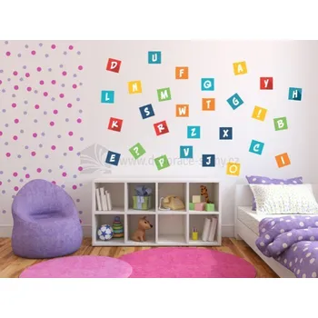 Samolepící dekorace Dekorace-steny.cz - Samolepky na zeď - Písmena - 624