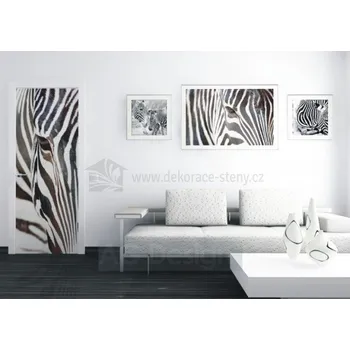 Samolepící dekorace AG Design FTV-0221 Papírová fototapeta Černobílá Květiny, rozměry 90 x 202 cm - 516