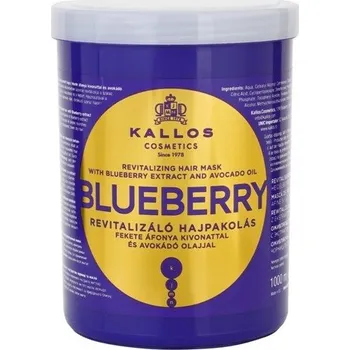 Vlasová regenerace Kallos Blueberry maska na vlasy 1000 ml