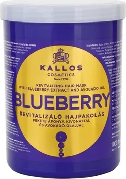 Vlasová regenerace Kallos Blueberry maska na vlasy 1000 ml