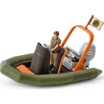 Schleich 42352 Pobřežní hlídka s člunem Figurka Schleich 42352 Pobřežní hlídka s člunem