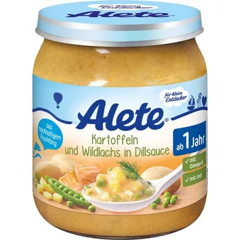 Recenze Alete Brambory s lososem a koprovou omáčkou 250 g