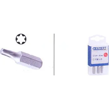 Gola sada Bit TORX10-25mm (sada 3ks) (E117775) TONA EXPERT sada bitů 3ks v krabičce TORX