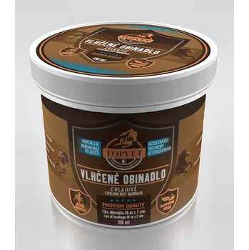 Kosmetika pro koně Topvet Vlhčené obinadlo chladivé