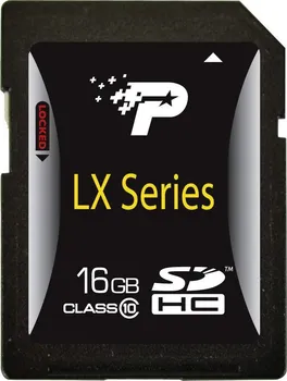 Paměťová karta Patriot SDHC LX Series 16 GB Class 10 (PSF16GSDHC10)