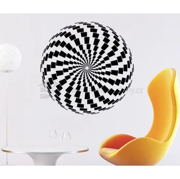 Samolepící dekorace Samolepka na zeď - Rozostřená koule - dekorace-steny.cz - 60 x 60 cm - 367