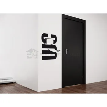 Samolepící dekorace Samolepky na zeď - WC - dekorace-steny.cz - 20 x 40 cm - 417