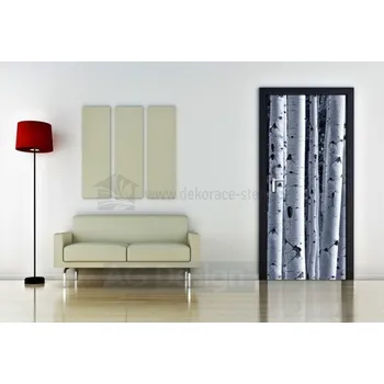 Samolepící dekorace Dekorace-steny.cz - Fototapety na dveře - Bříza - 501