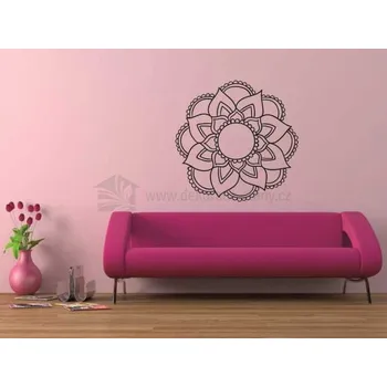 Samolepící dekorace Samolepka na zeď - Mandala - dekorace-steny.cz - 80 x 80 cm - 566