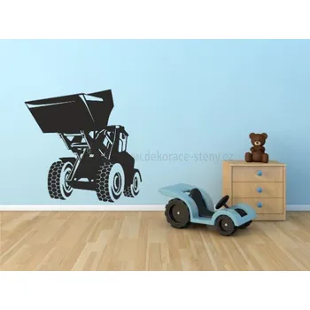 Samolepící dekorace Samolepky na stěnu - Nakladač - dekorace-steny.cz - 40 x 45 cm - 603