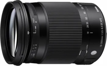 objektiv Sigma 18–300 mm f/3.5-6.3 DC Macro OS HSM pro Canon