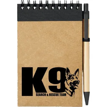 Sešit Poznámkový blok K9 Search and Rescue team