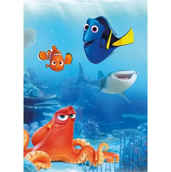 Fototapeta Dětská fototapeta Dory a přátelé 4-446 Disney / Obrazové tapety a fototapety na zeď Komar (184 x 254 cm)