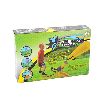 Dětská zbraň Mac Toys Supeer vystřelovací raketa