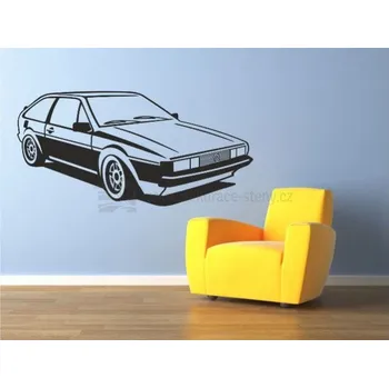 Samolepící dekorace Samolepka na zeď - Volkswagen Scirocco - dekorace-steny.cz - 50 x 110 cm - 475