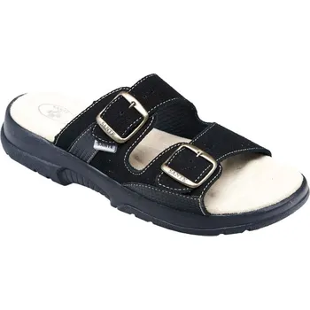 Dámská zdravotní obuv Santé Zdravotní pantofle N/517/35/68 CP, černé Velikost 46 (11) černé