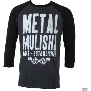 Pánské tričko tričko street pánské - FIRST RAGLAN L/S - METAL MULISHA - BLB_FA7519001.01 - XXL