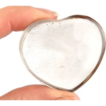 Přírodní kámen Záhněda světlá srdíčko 37g