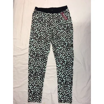 Dámské šaty Úpletové kalhoty CILAD, Barva Zelená, Velikost L 42 , Materiál 96% Viskoza 4% Lycra