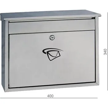 Poštovní schránka Poštovní schránka nerezová 400x300x100