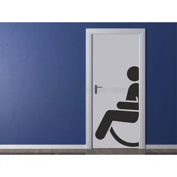 Samolepící dekorace Dekorace-steny.cz - Samolepky na dveře - Invalidé - 681