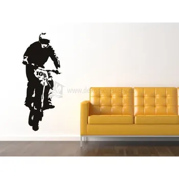 Samolepící dekorace Samolepky na zeď - Moto - dekorace-steny.cz - 30 x 80 cm - 391