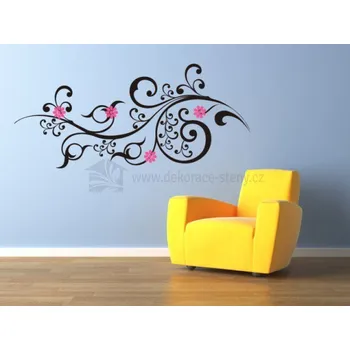 Samolepící dekorace Samolepky - Ornament - dekorace-steny.cz - 40 x 90 cm - 322