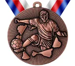 Poháry.com Medaile MD51 fotbal bronz s…