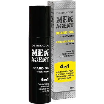 Péče o vousy Dermacol Men Agent Pečující olej na vousy 50 ml