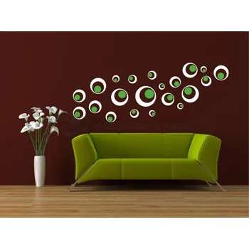 Samolepící dekorace Dekorace-steny.cz - Dekorace na stěny - Dvoubarevné bubliny - 333